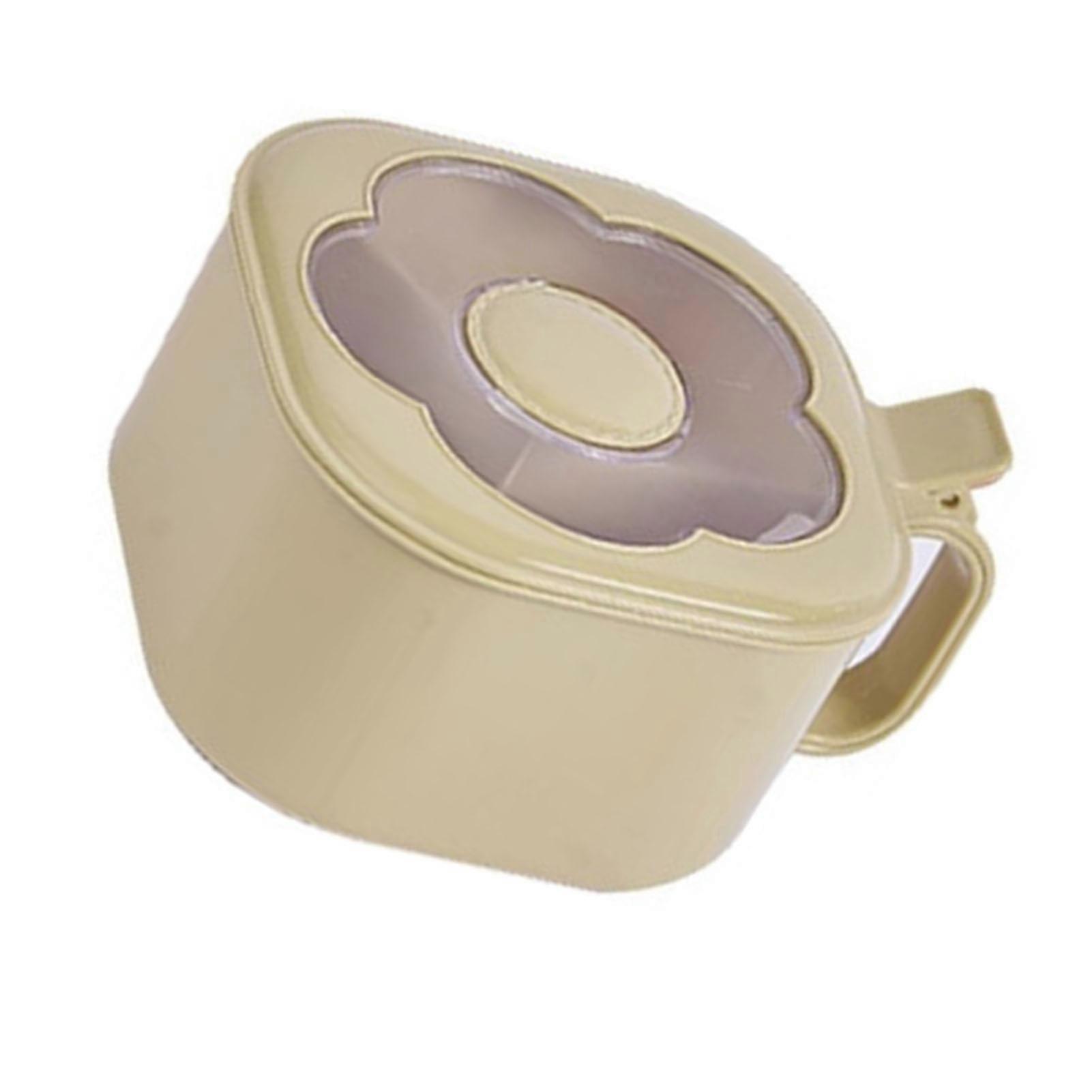 Spice Box 4 Compartment Container with Spoon 16.5x9x14cm Plastic