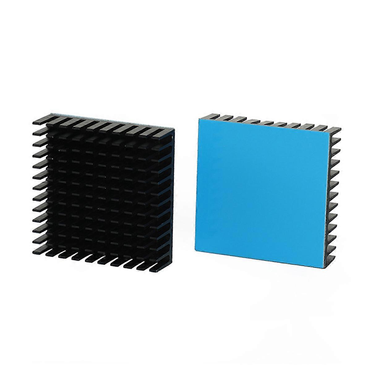 2Pcs 3D Printer Parts Heatsink Aluminum Sink Radiator Heat Dissipation Motherboard Electronic CPU Cooling Sheet