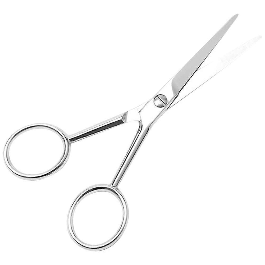 Silver Trimming Scissors for Home Use Crafted with Durable Stainless Steel 7.5 Inches