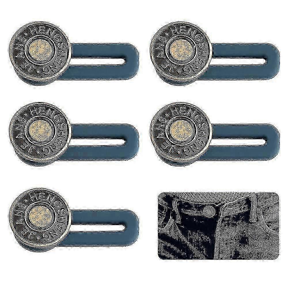 ズボン用ボタンエクステンダーメンズズボン用ウエストエクステンダージーンボタンエクステンダーウエストバンドエクステンダー(5個)