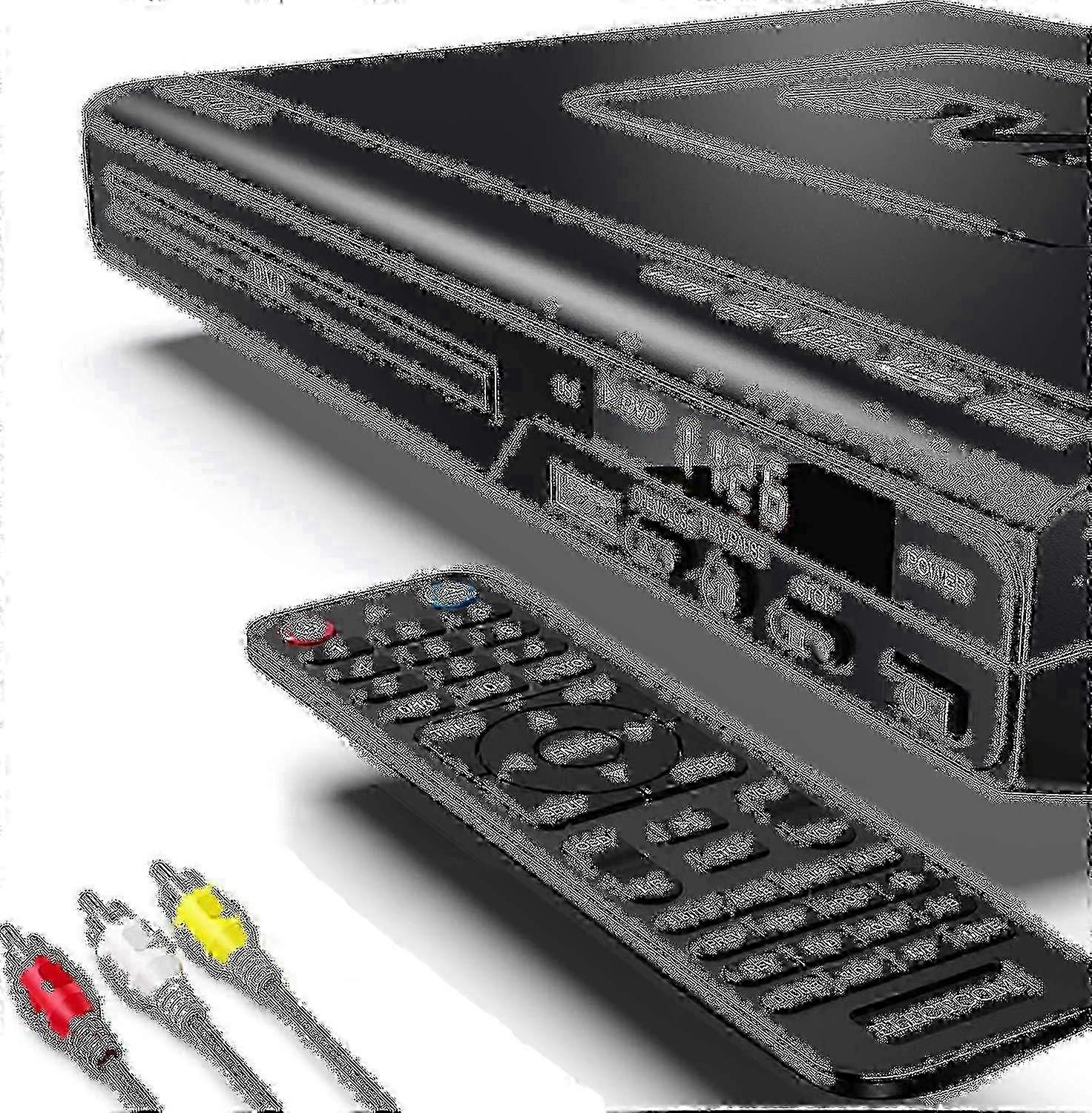 Blu-ray DVD Player for TV with HDMI Cable & Remote Control - Wigslar SZRH A-F 2025