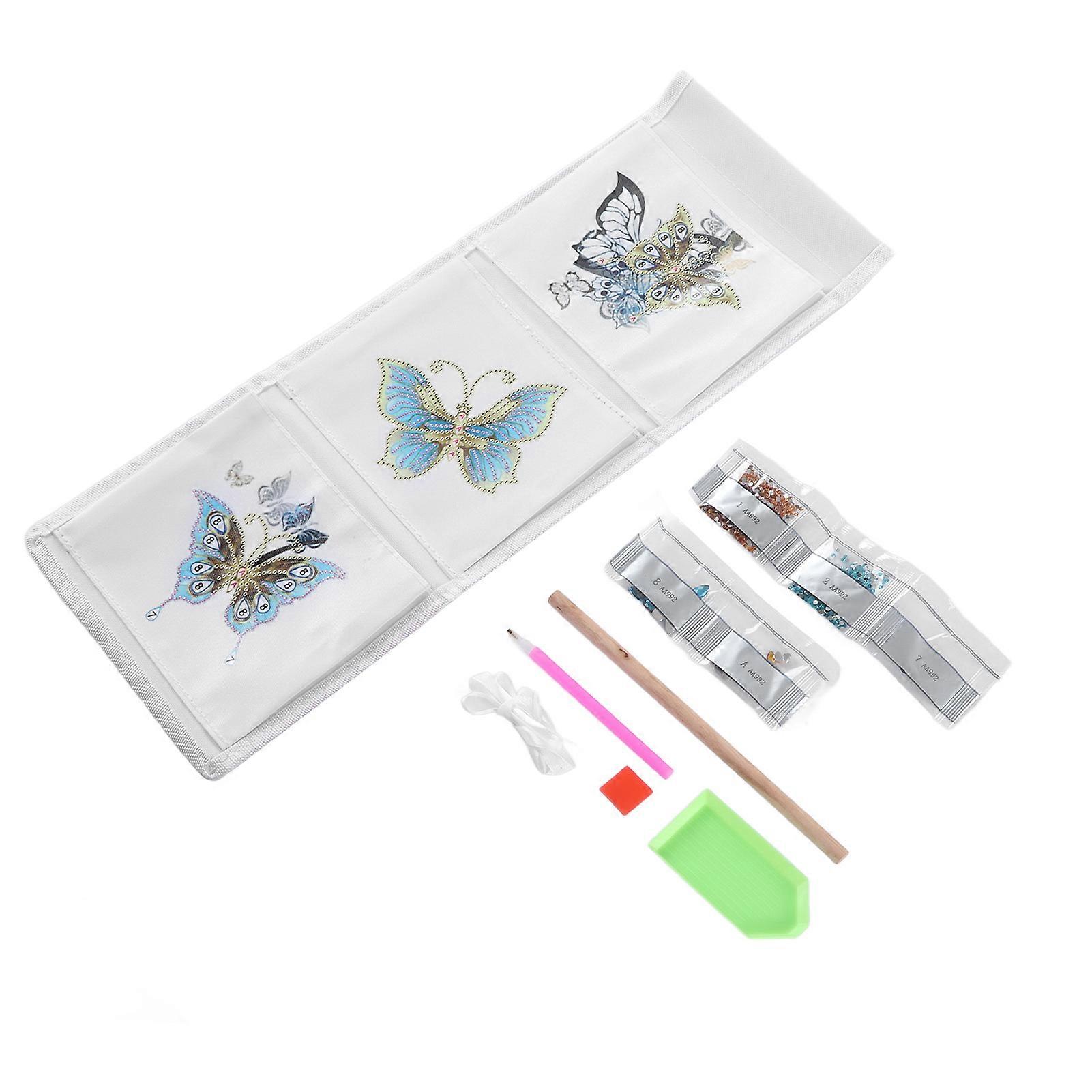 3 Compartments Wall Hanging Storage Pocket, Large Capacity, Waterproof