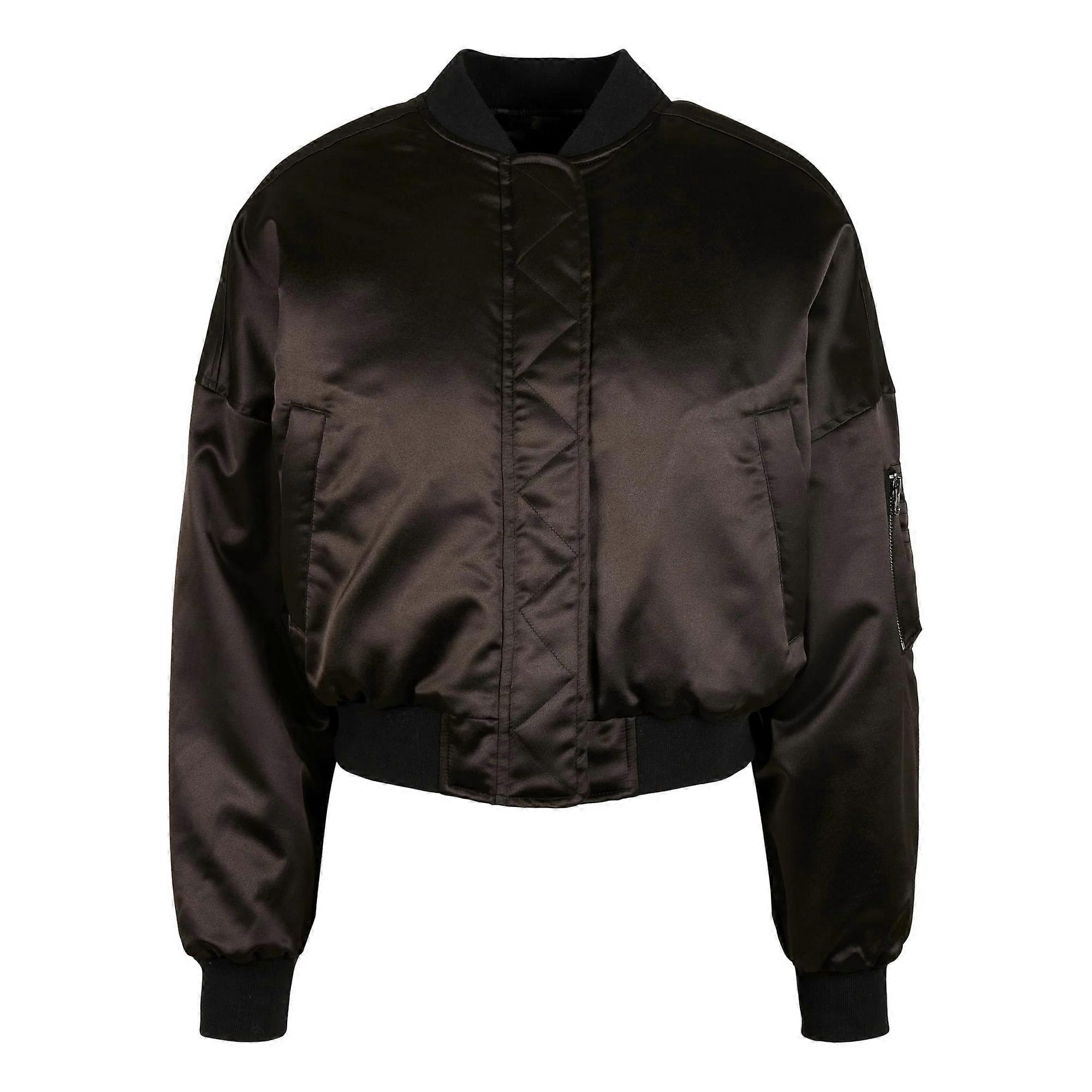 Urban Classics Dam/Dam Satin Oversized Bomberjacka