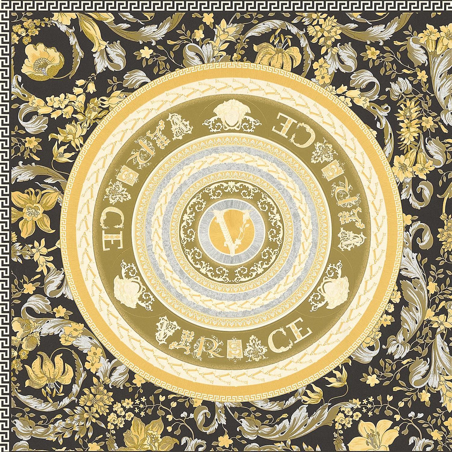 Versace Barock Panel Gold Tapete