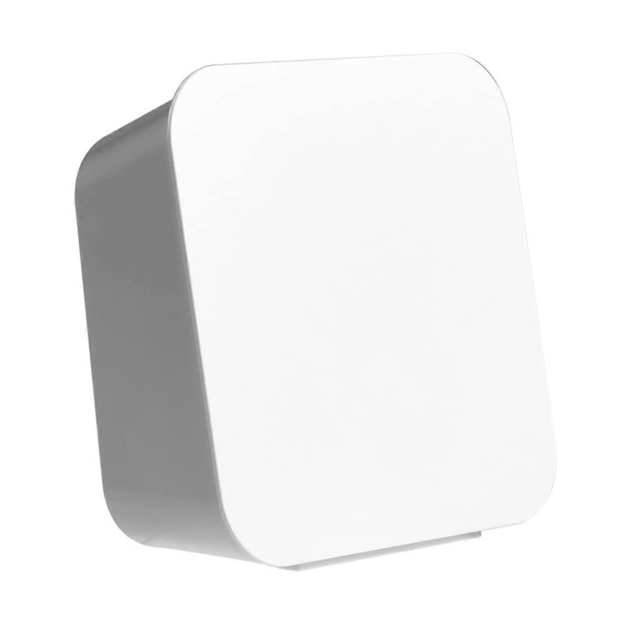 WallMounted Storage Box Bathroom Organizer Plastic Cotton Pads Case Detachable Garbage Can Wall Mount For Tidy Home