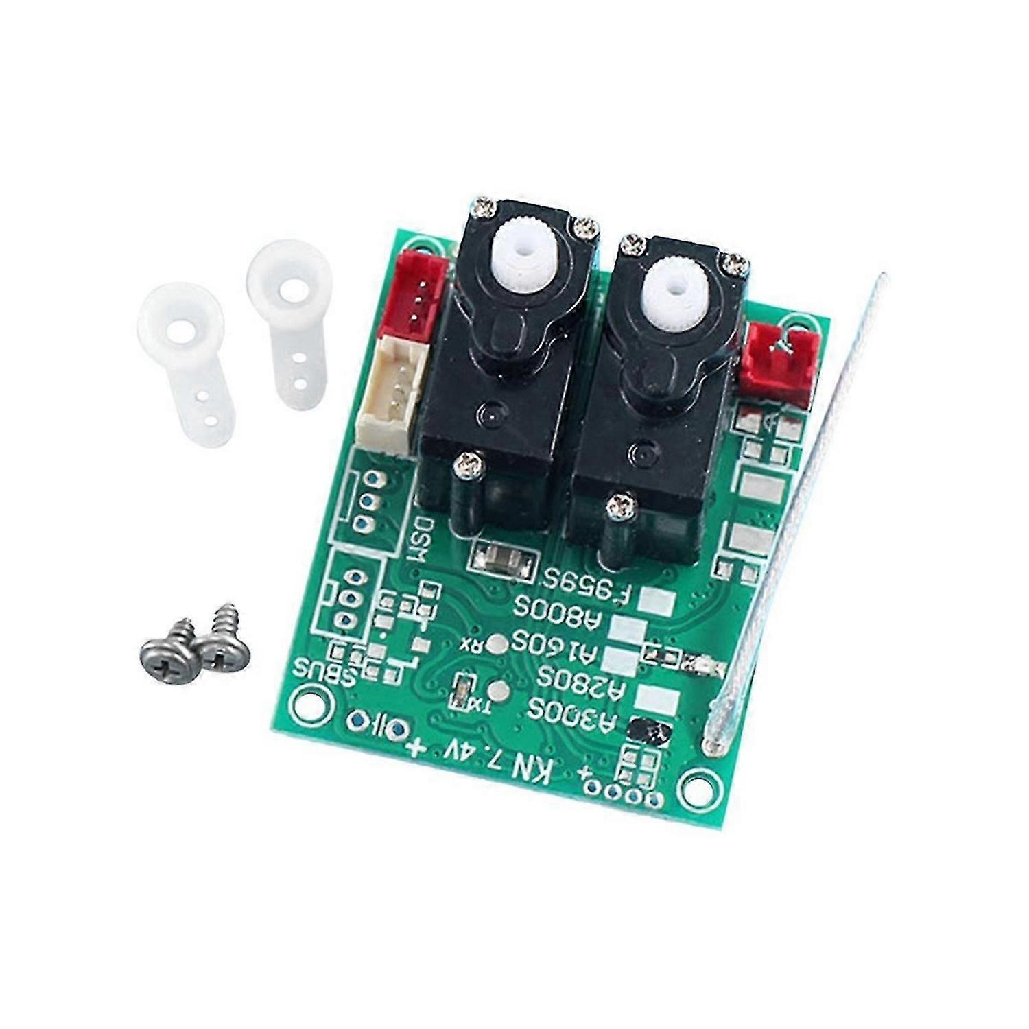 Circuit Board Model of Remote Control Airplane Glider Adapted