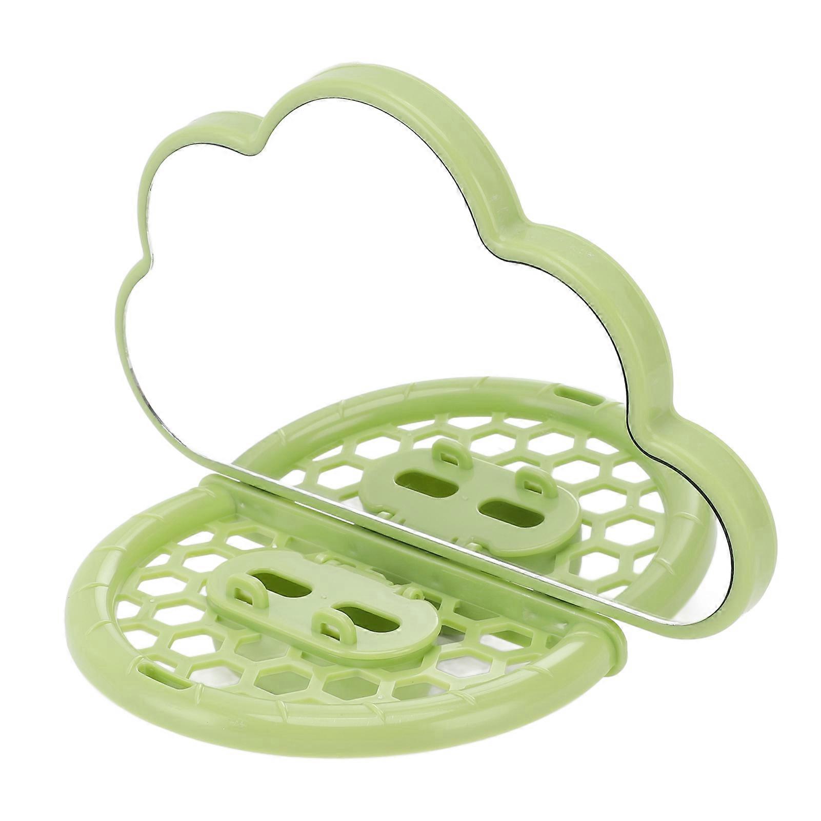 Bird Mirror with Perch Stand - Interactive Spacious Cage Toy, ABS Glass