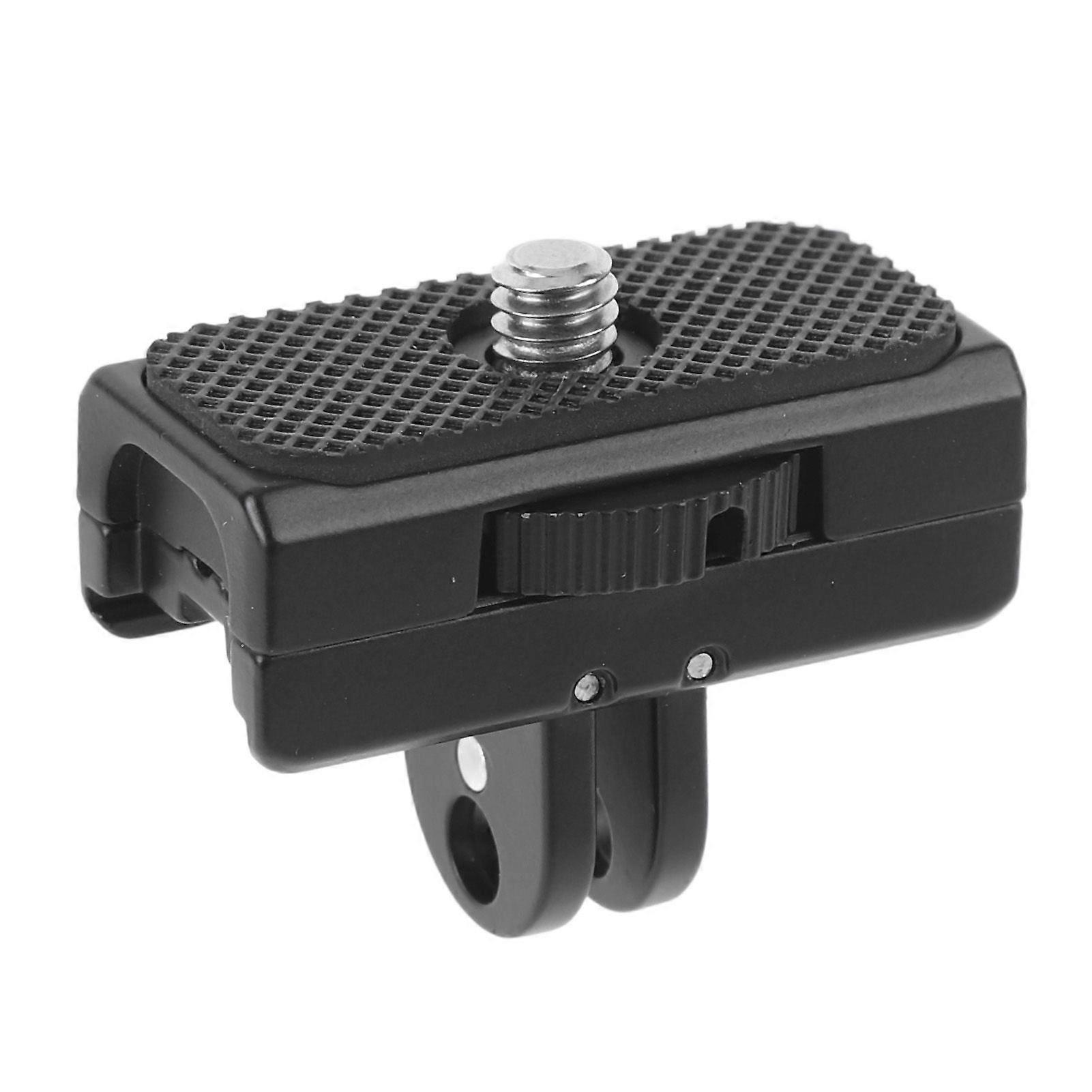 Action Camera Quick Release Mount with 1/4 Inch Screw Foldable Anti Slip Quick Release Adapter Extension Base for Action 5 Pro 4 3