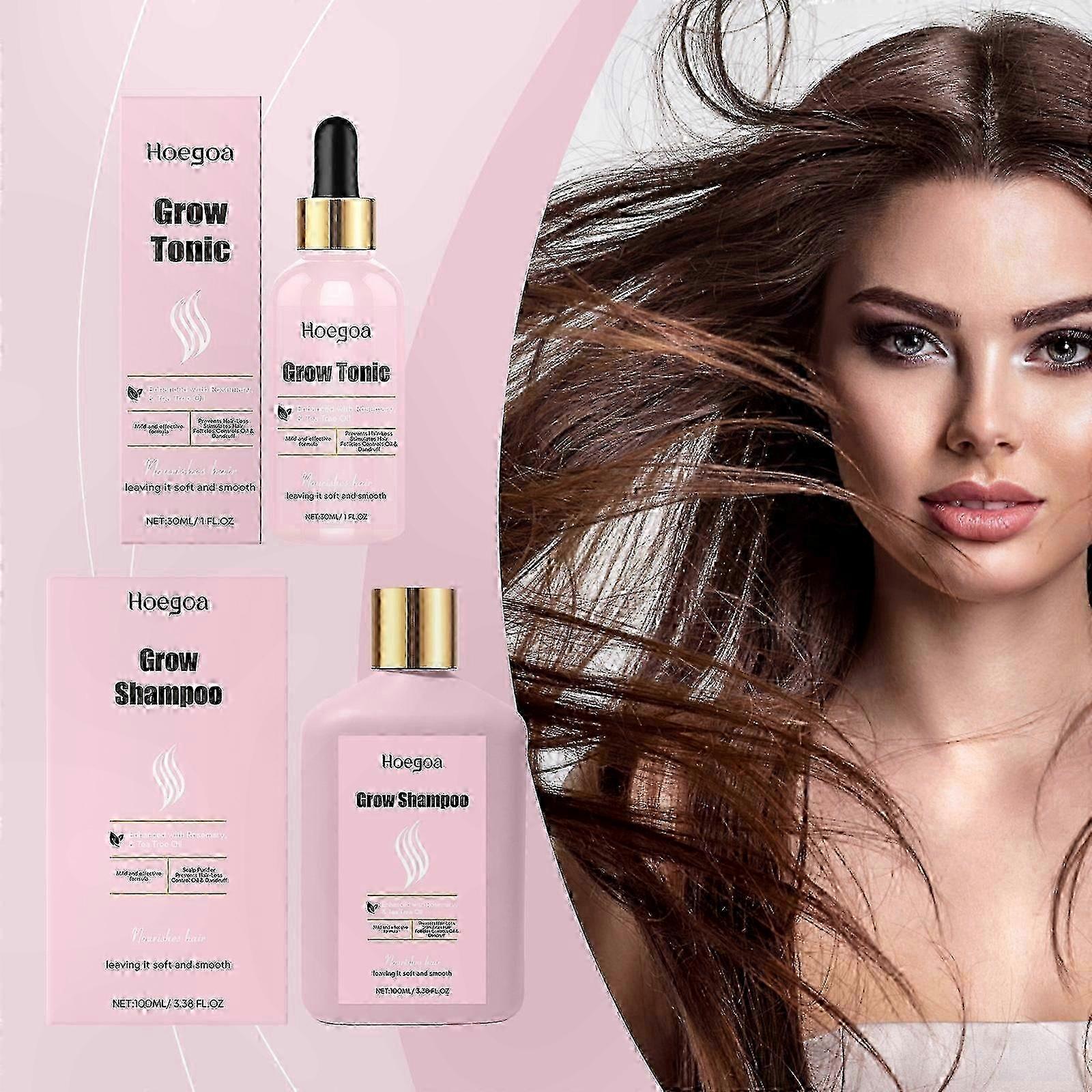 Herbal Scalp Revitalizing Kit: Moisturizing Shampoo, Strengthening Serum, and Nourishing Oil for Healthy Hair Growth and Hydration Solution