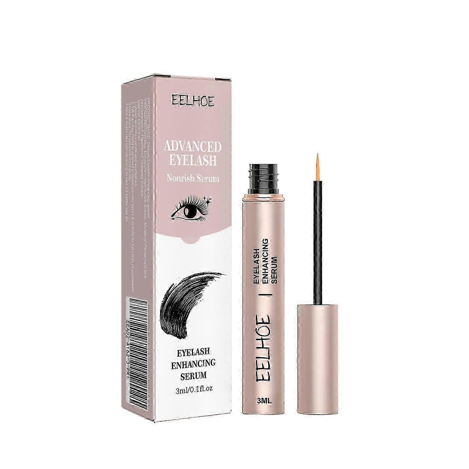 EELHOE Mascara Natural Seamless Curl Length, Jet Black, Thick, Beautiful Lash Moisturizing Condition