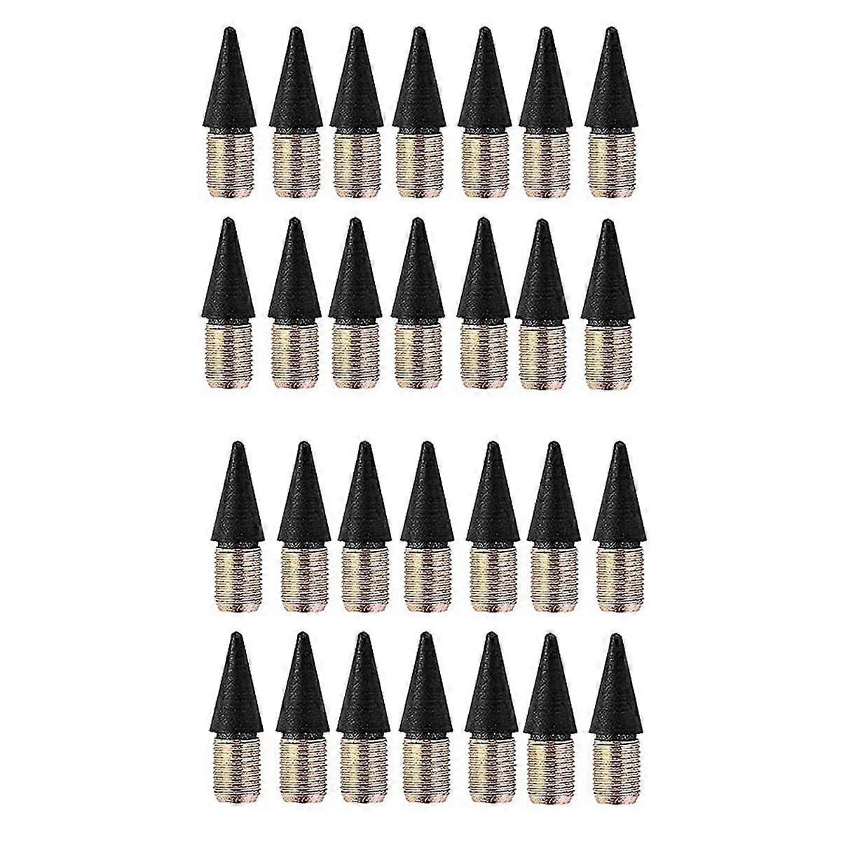 28 Pcs Inkless Pencil Tip Inkless Pencil Replacement Nibs Everlasting Pencil for Reusable Everlastin