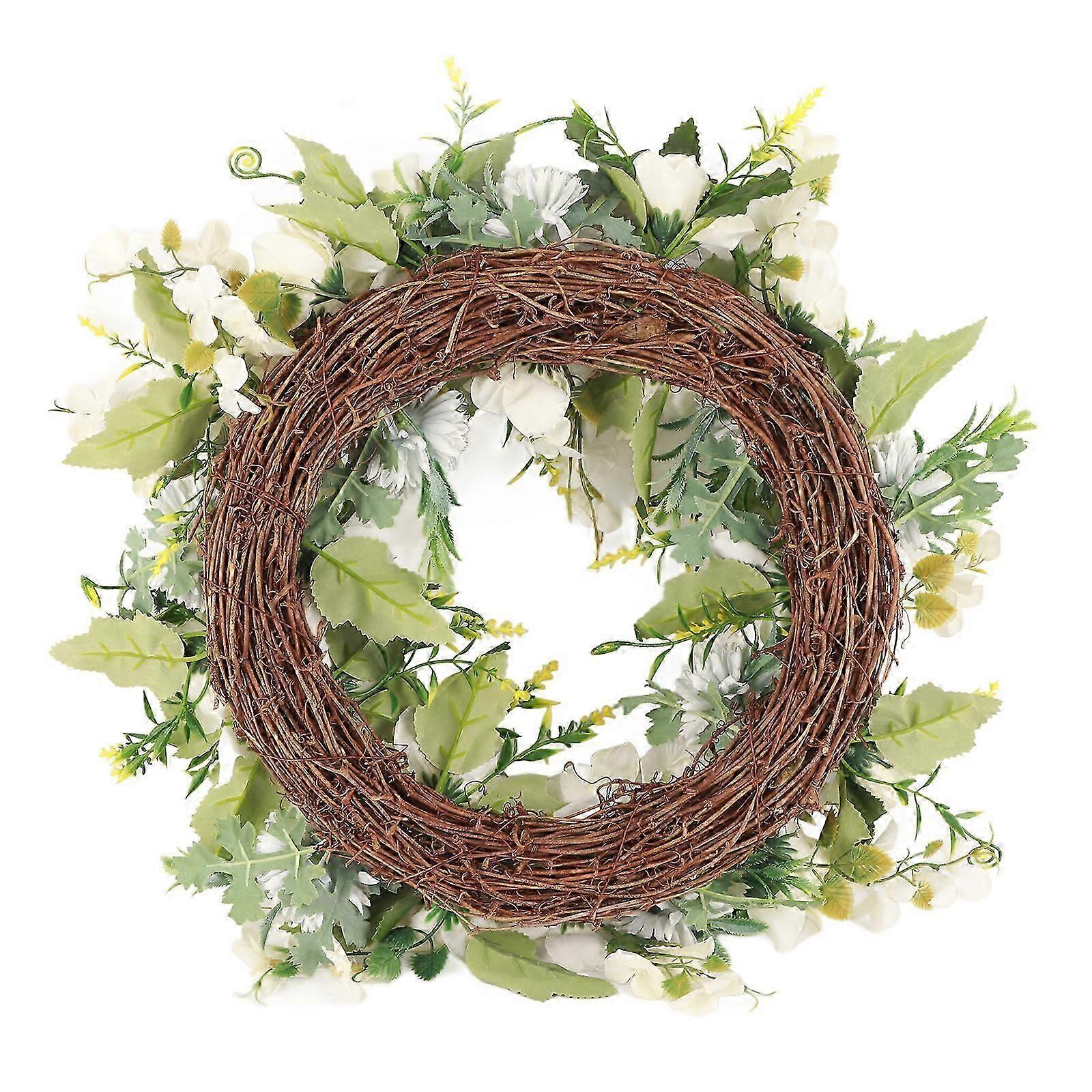 American Holiday Home Decor Gardenia Wreath for Door Hanging