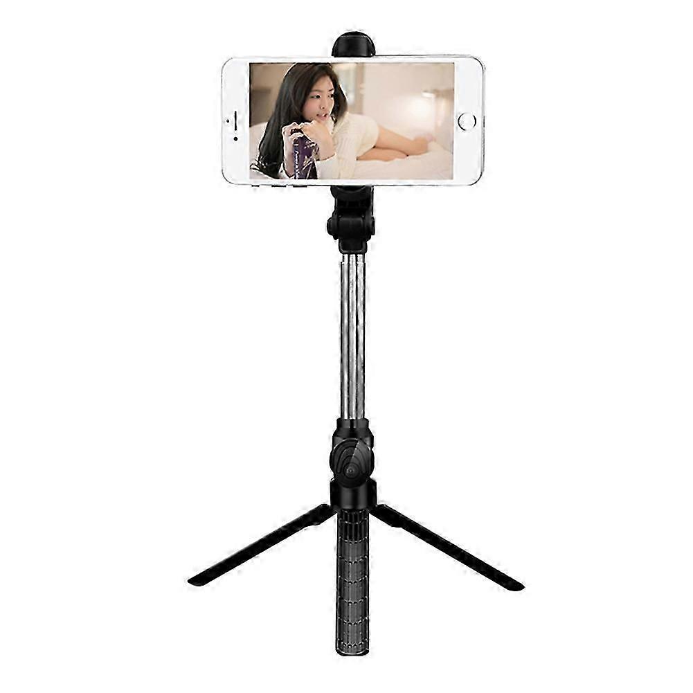 Bluetooth Selfie Stick with Tripod & Remote for Phone Live Streaming