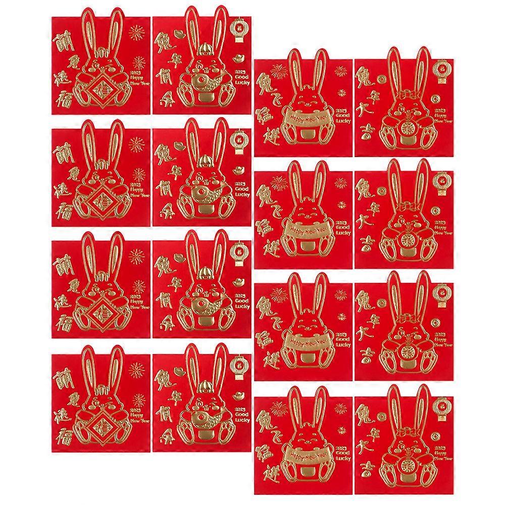 Zodiac Rabbit Red Envelope Rabbit Year Red Packets for New Year 48Pcs