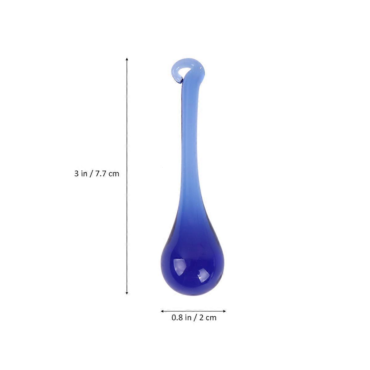 Blue Drop Pendant for Decorative Lighting Accessories 5Pcs