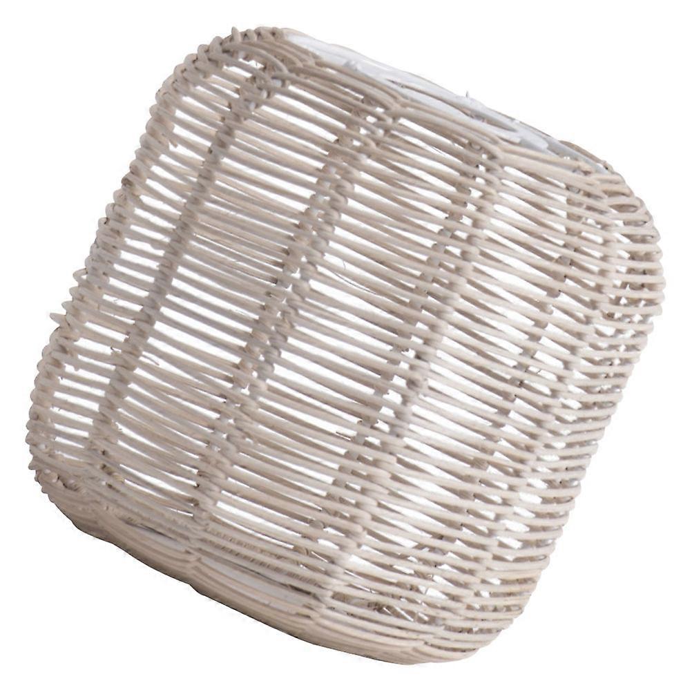 Pendant Light Shade Coffee Rattan Lamp Shade for Hanging Lamp 2Pcs Pack