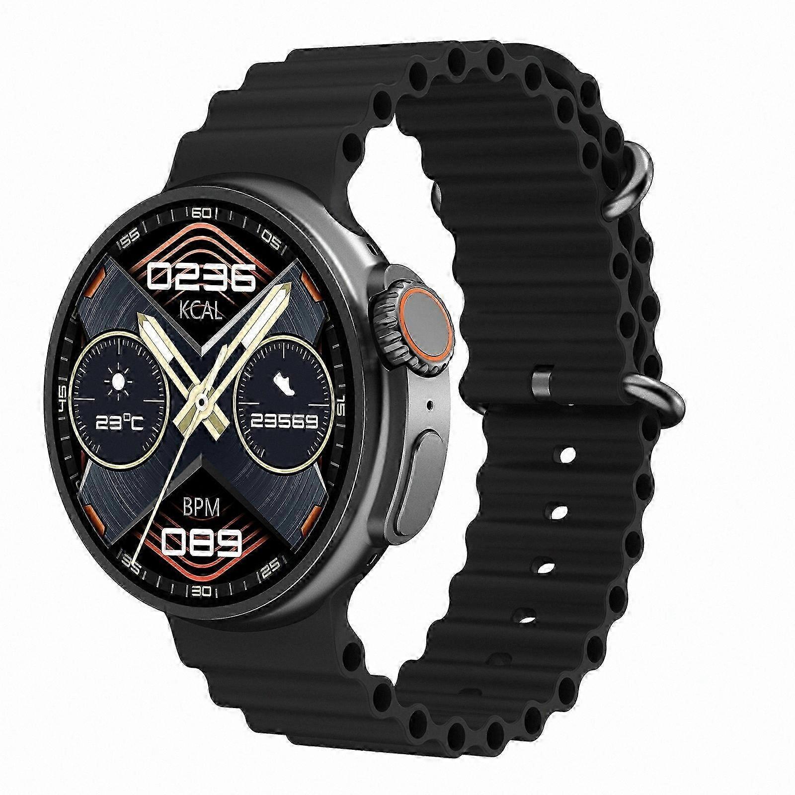 Smartwatch with 1.39" Silicone Band, IP67 Waterproof, Bluetooth Calling, NFC