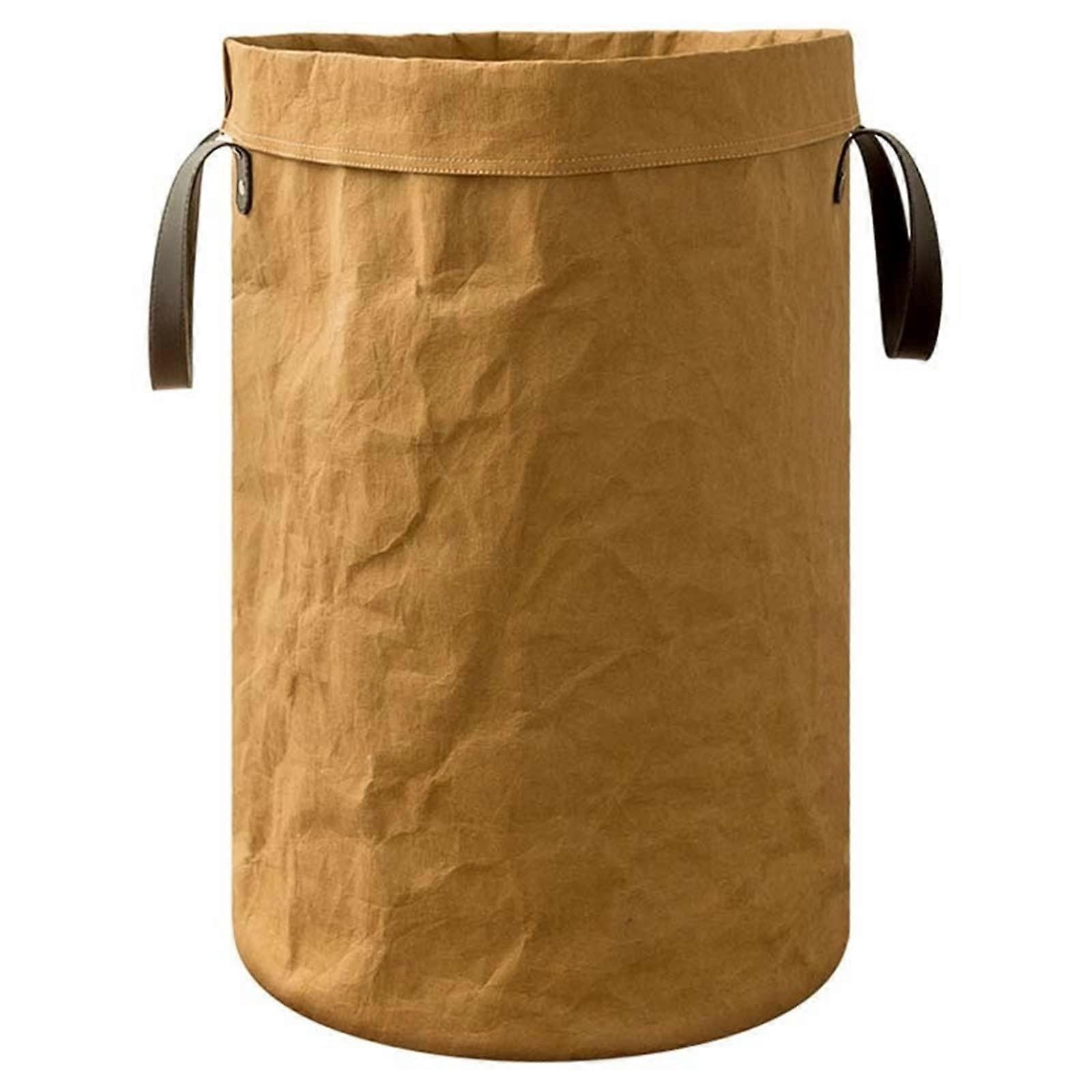 Oversized Paper Storage Basket - Large Durable Organizer Box for Home Decor and Laundry, One Size L