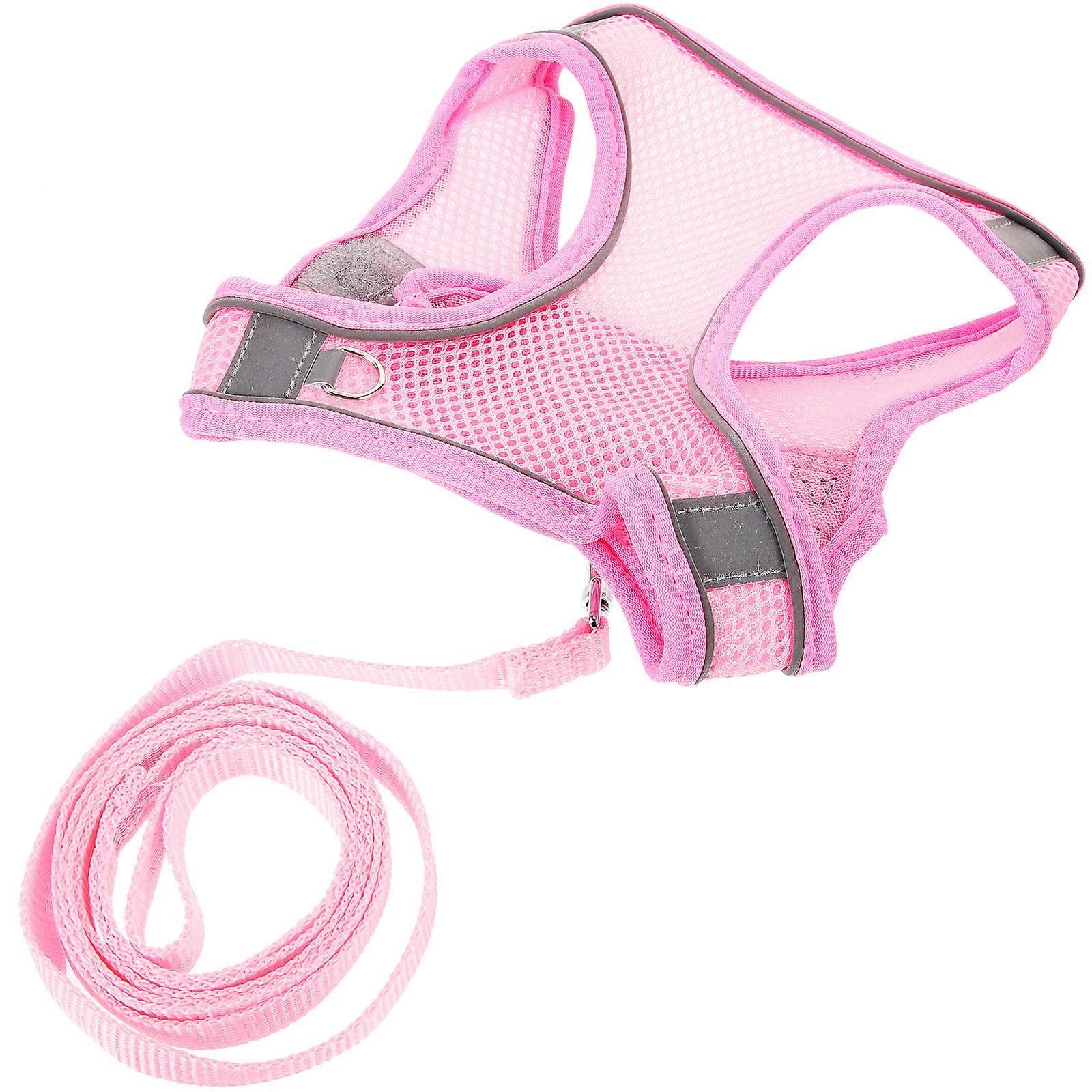 Durable Dog Harness with Leash for Outdoor Use 3Sets Breathable Harness