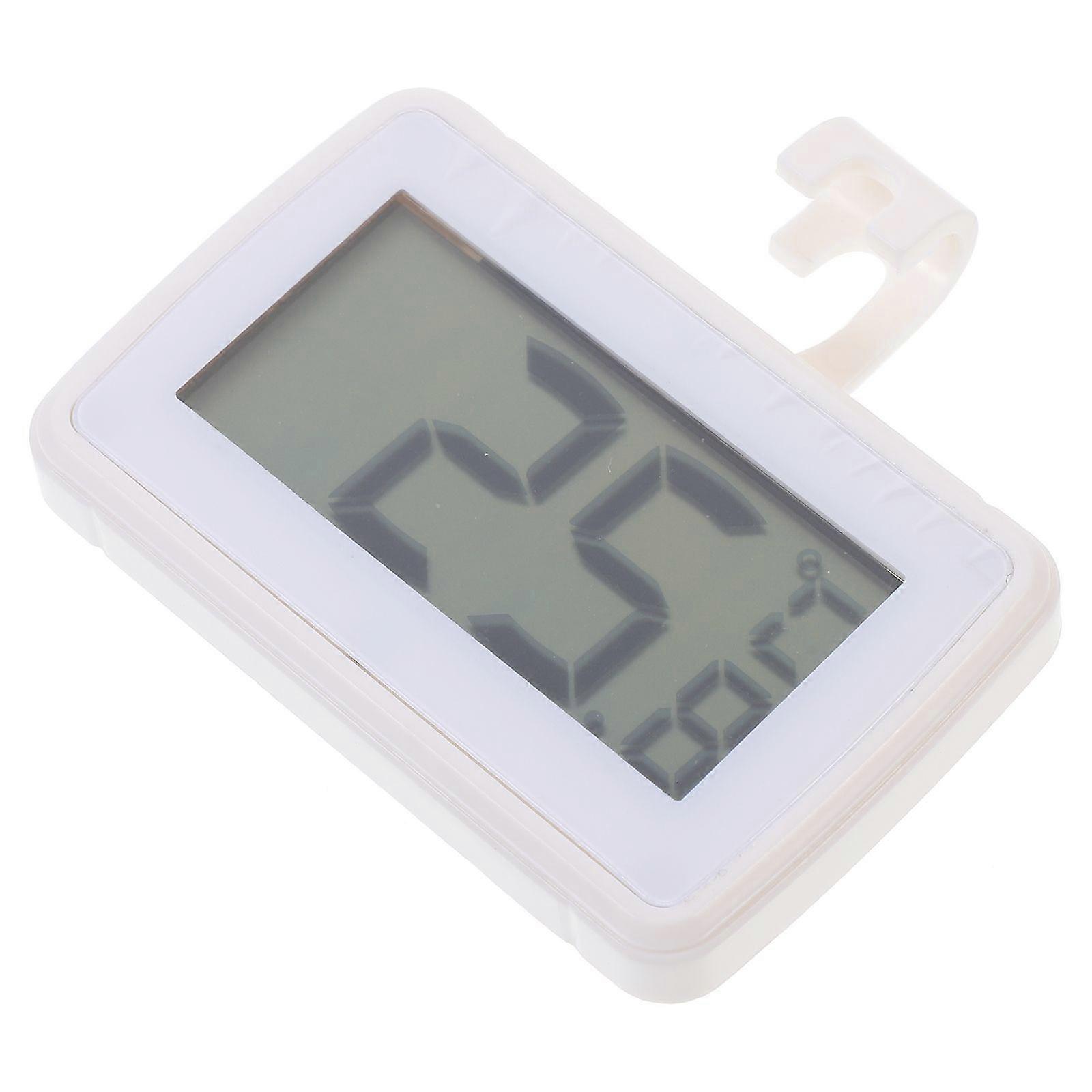 Precision Thermometer Refrigerator Thermometer for Home 7Pcs White