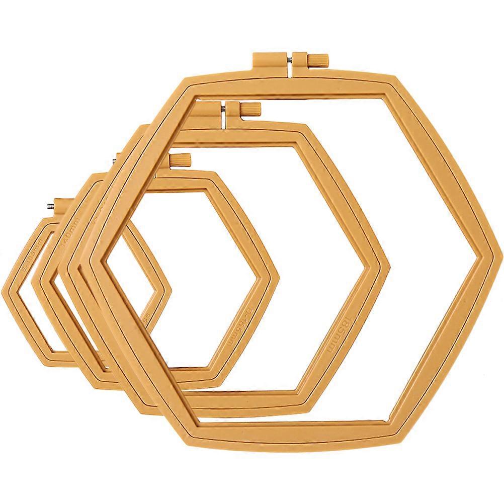 Embroidery Circle Hoops Adjustable Stitching Hoops for 8Pcs Sewing Crafts