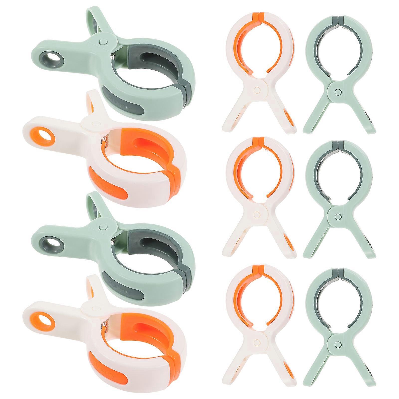 Towel Pegs 50 Pcs Large Plastic For Traveling Hold Beach Towels Easy to Use Lightweight