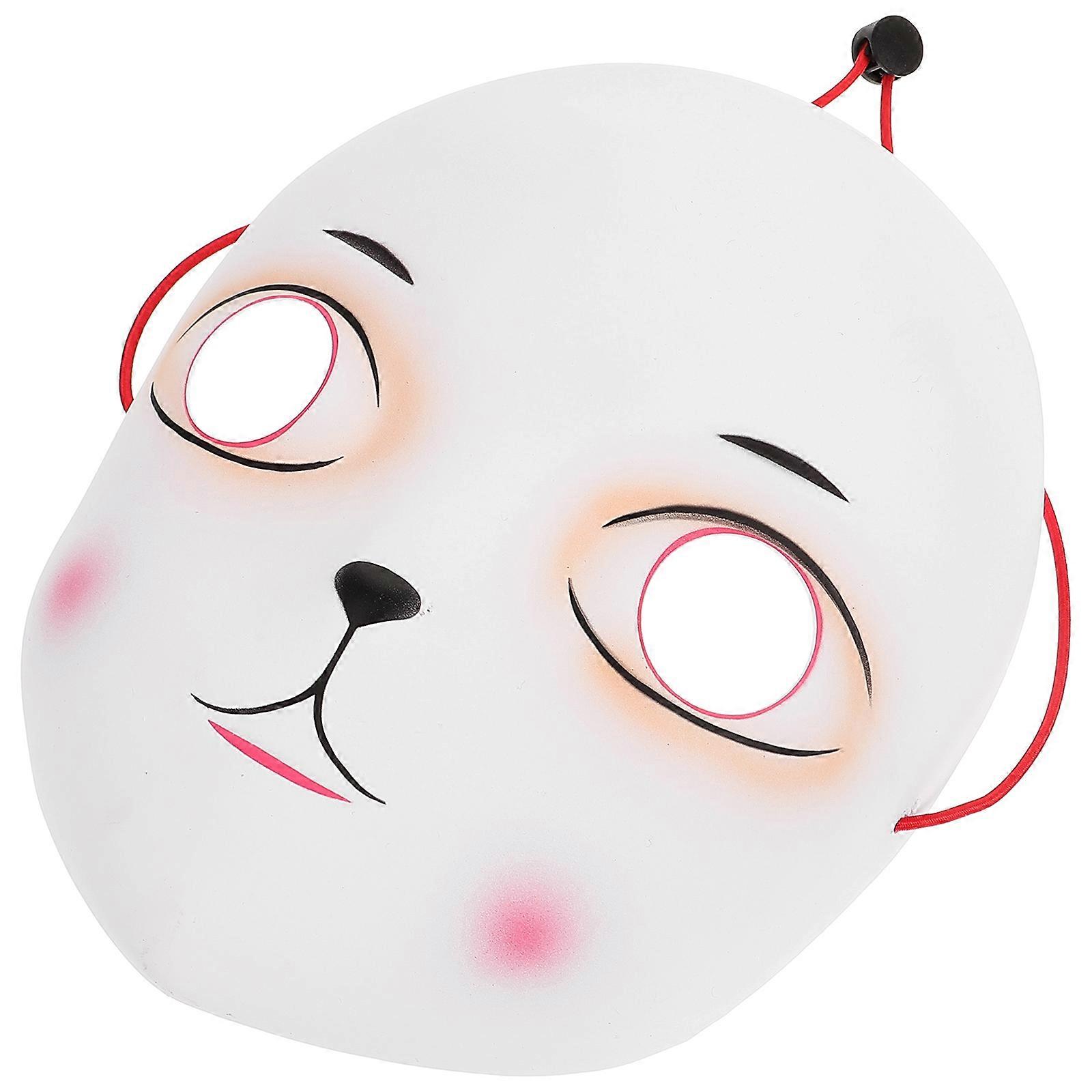 Carnival Masquerade Mask Plastic Mask for Party Use 4Pcs Full Face