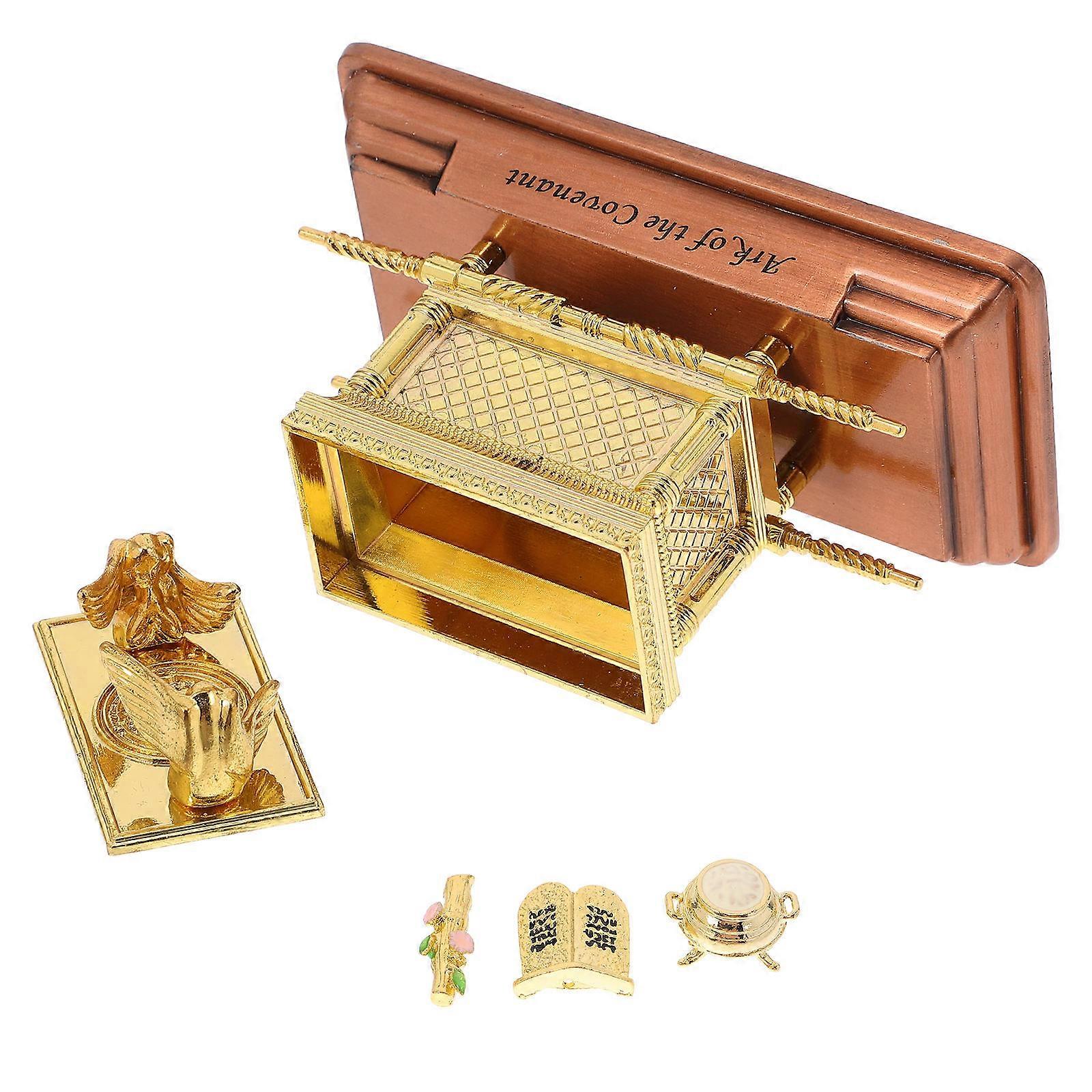 Faith-Based Decor Religious Table Figurine Model of 2Sets