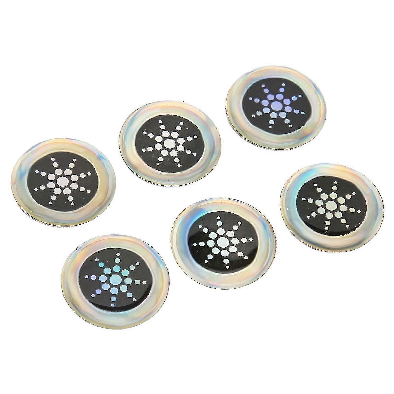 6pcs 2.8cm Phone Blocker Stickers for Cell Phone Laptop Computer Protection