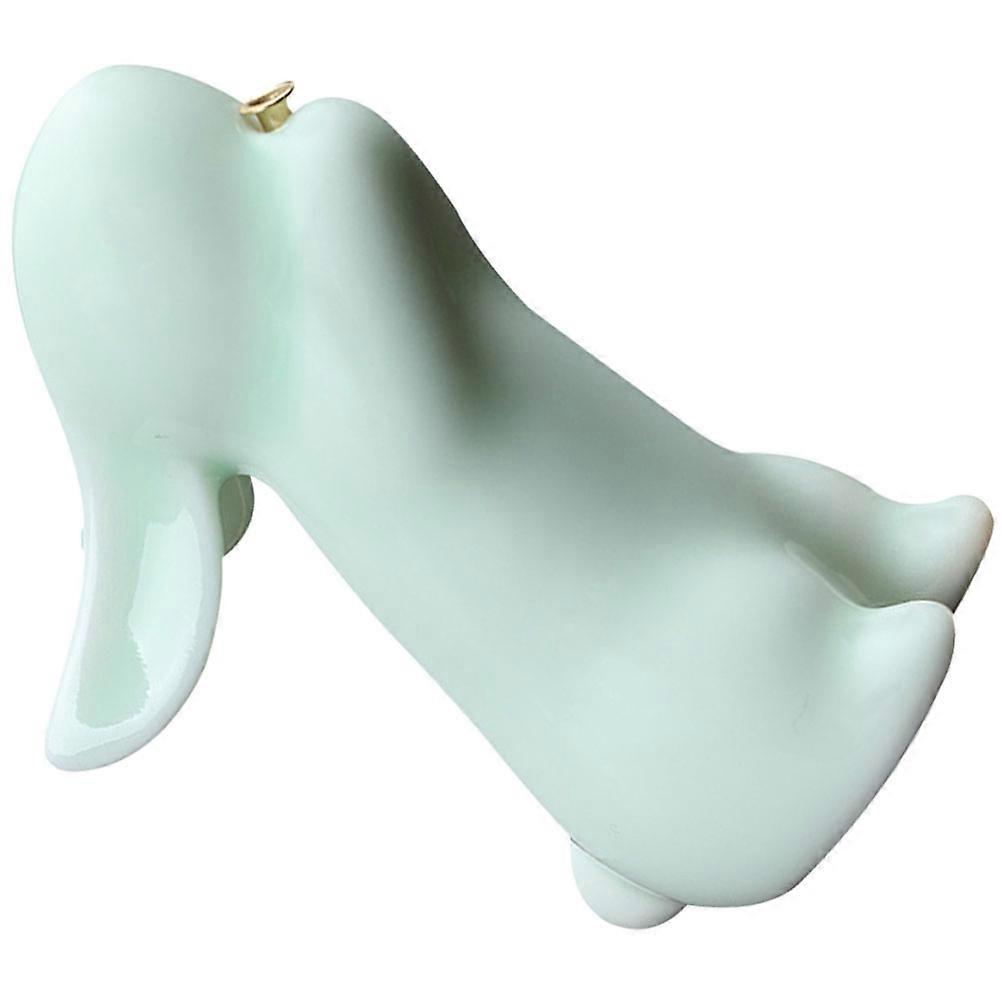 Incense Holder Bunny Shape Ceramic Incense Burner Holder 4Pcs for Decoration