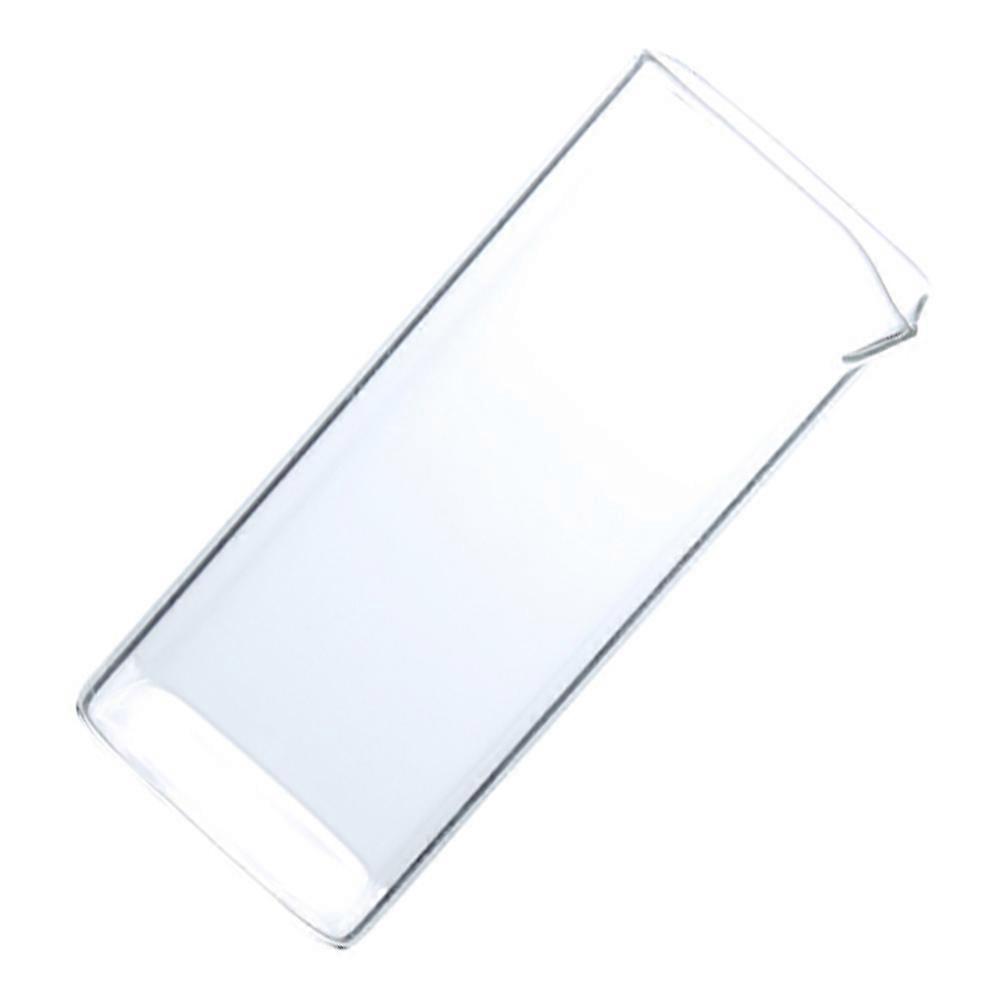 Milk Cup Glass Cup for Drinking Use 2Pcs Transparent Glass Cups