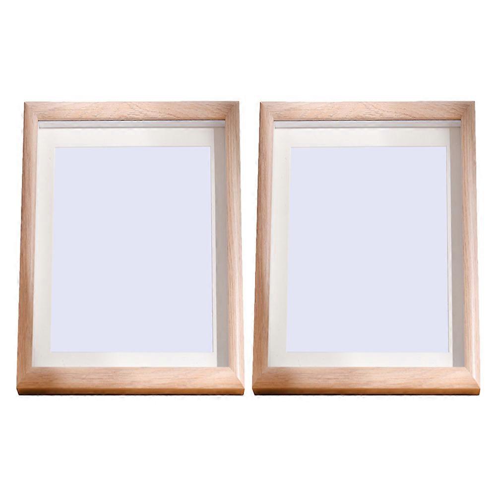 Picture Frames Vintage 10in Memory Preservation Rectangular Shape Wall Mountable Photo Frame 2Pcs