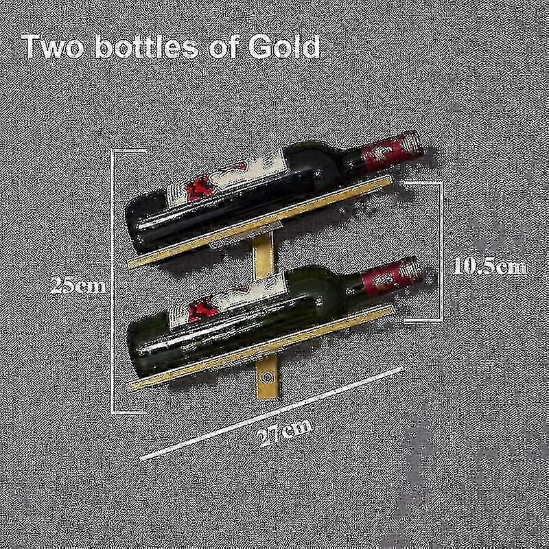 Modern Iron Wine Rack Wall Mounted Wine Rack