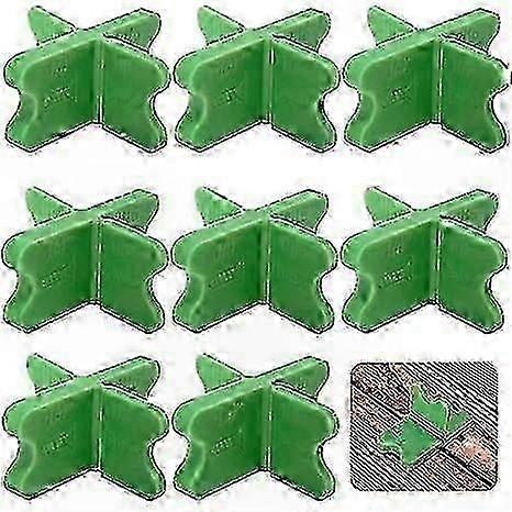 Assorted Green Deck Spacers for Composite and Pressure Treated Decking, 4 Sizes of ABS Material Board Spacers Tool