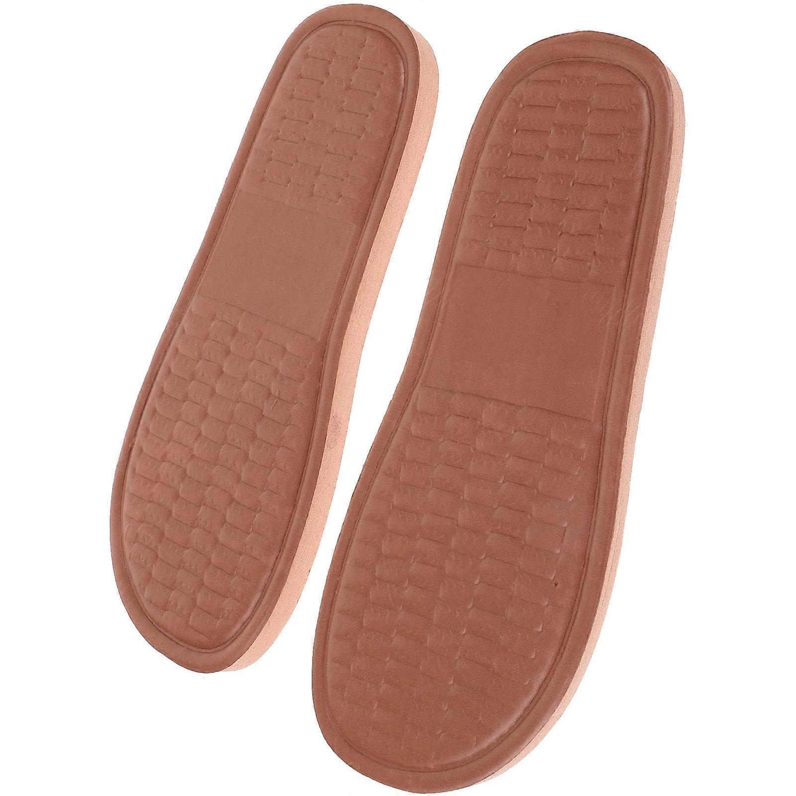 Professional Foot Cushions Made Of EVA Ideal For Dancing And Running Activities In Light Brown Color With Features 1 Pair