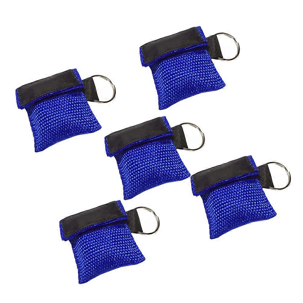 Face Kit for Breathing Use with 10Pcs Blue Portable Emergency