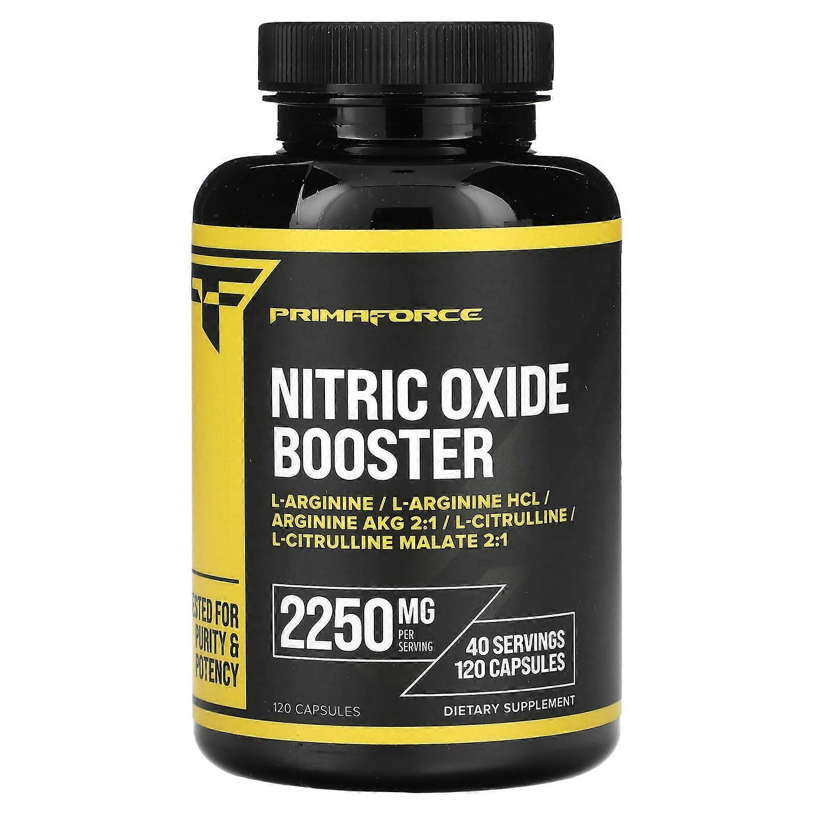 Primaforce, Nitric Oxide Booster, 120 Capsules