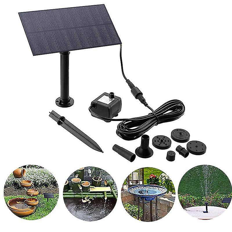 1.5w Solar Panel Powered Water Feature Pump