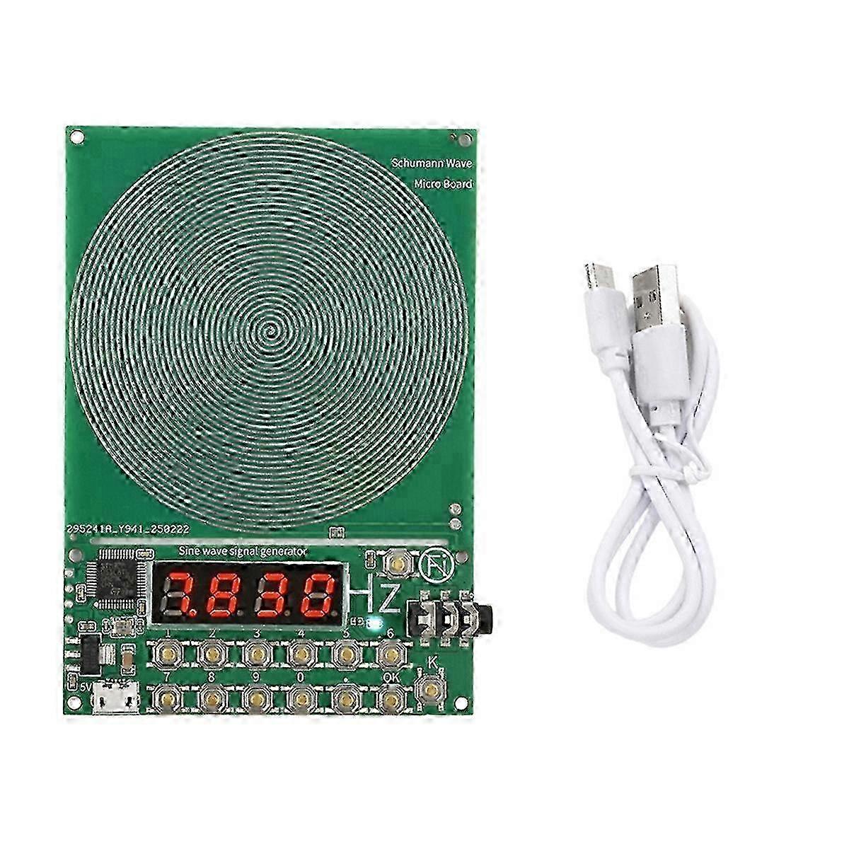 7.83Hz Generator 0.1Hz-100KHz Adjustable Frequency Signal Generator Sine Wave Signal Generator