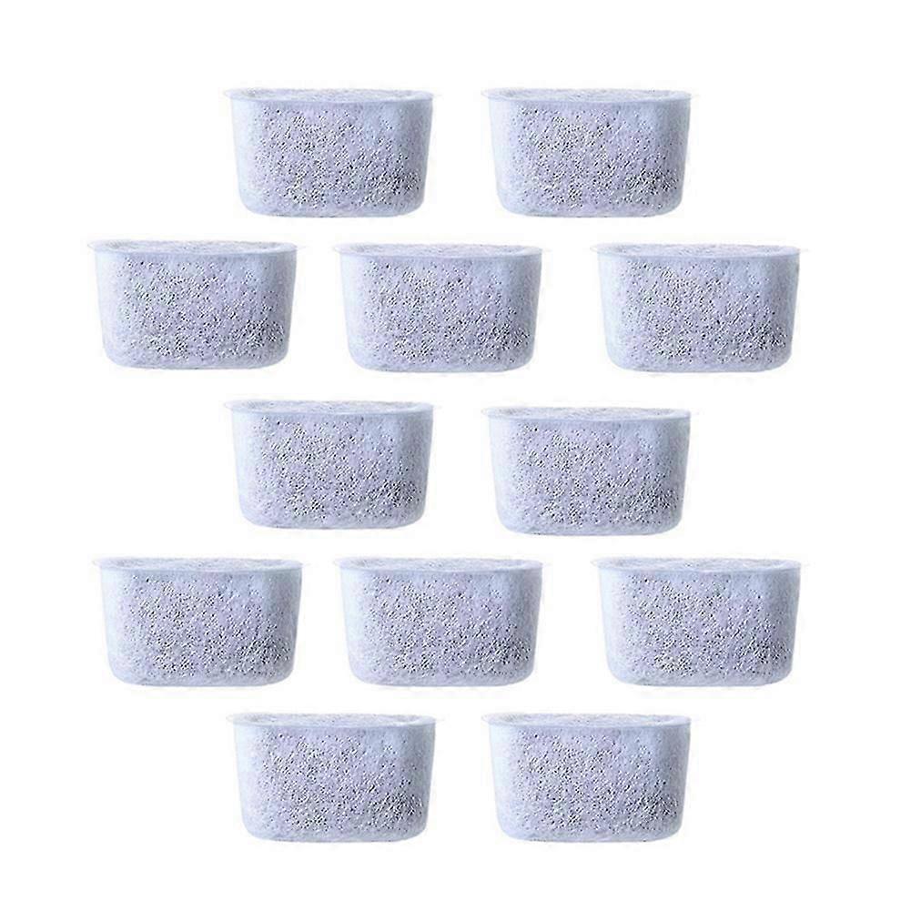 12pcs non-woven charcoal water filters for coffee makers replacement