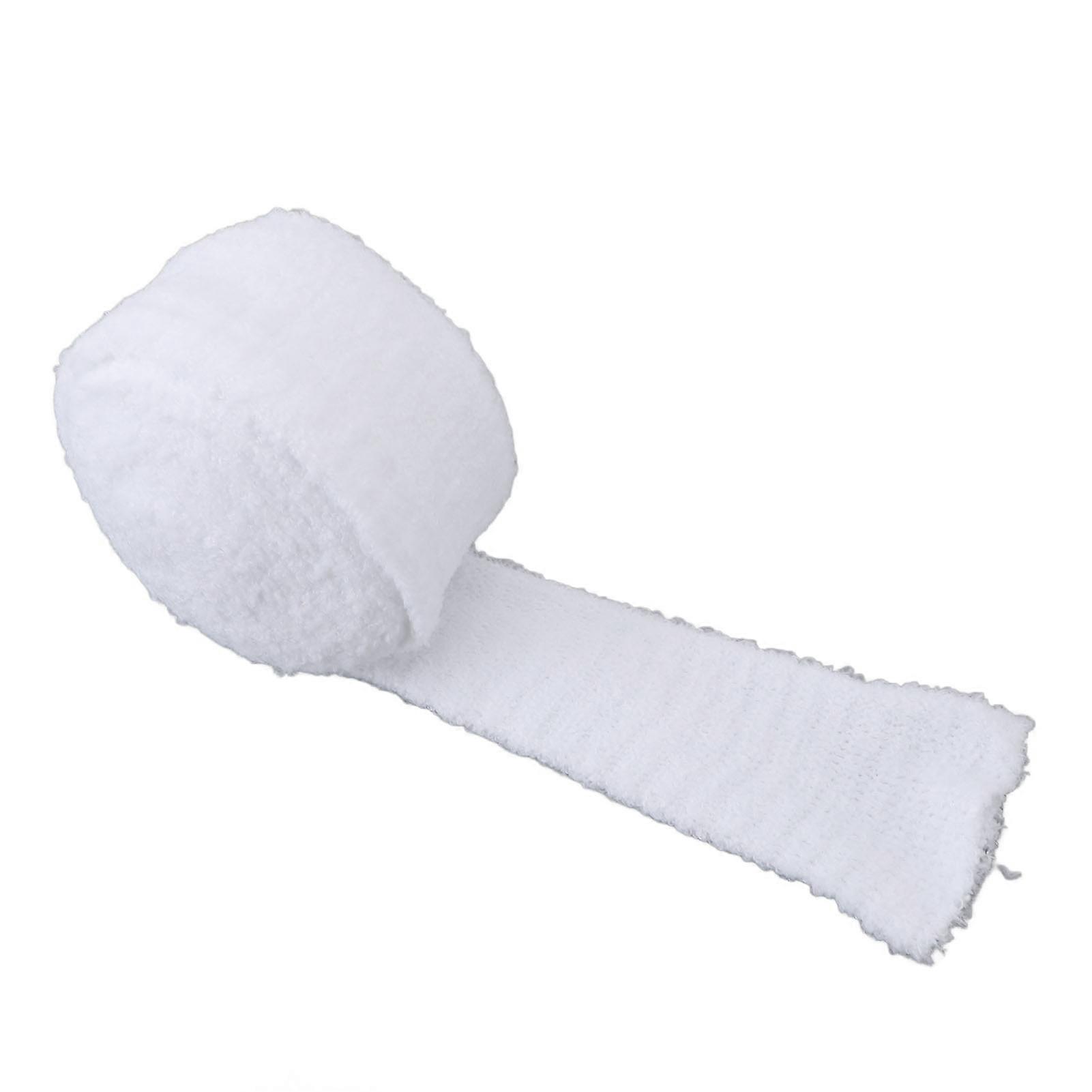 5.8cm X 2m Tubular Bandage Elastic Net Wound Dressing Elastic Dressing Retainer Tubular Stretch Elastic Gauze Bandage White 
