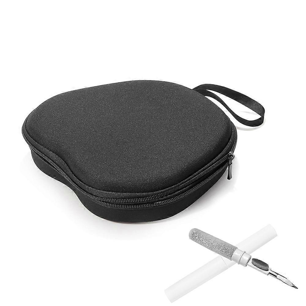 Compatible For Jabra Evolve2 75 Headphone Case EVA Hard Shell Storage Bag With Cleaning Pen Set