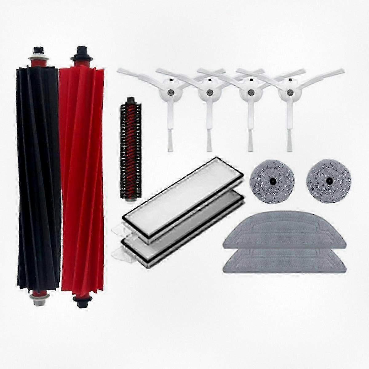 13pcs Replacement Parts for Robot Vacuum Cleaner Compatible with S8 Max V Ultra G20s Model Including Side Brush Mop Filter Dust Bag