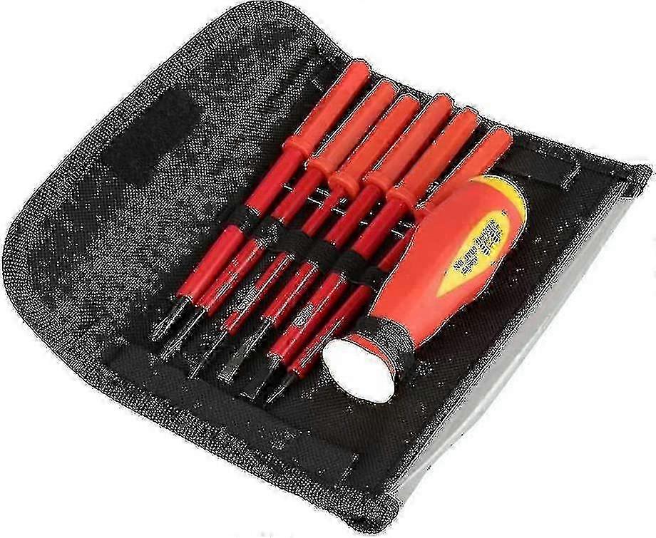 Multi-Purpose Screwdriver Kit with 7 Interchangeable Bits compatible with Precision Work