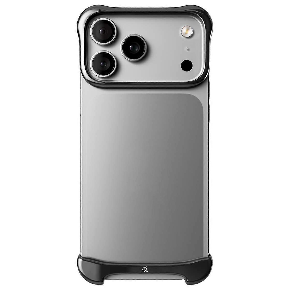 Protection Design for iPhone 17 Pro Max Aluminum Bumper Case Robust, Graphite