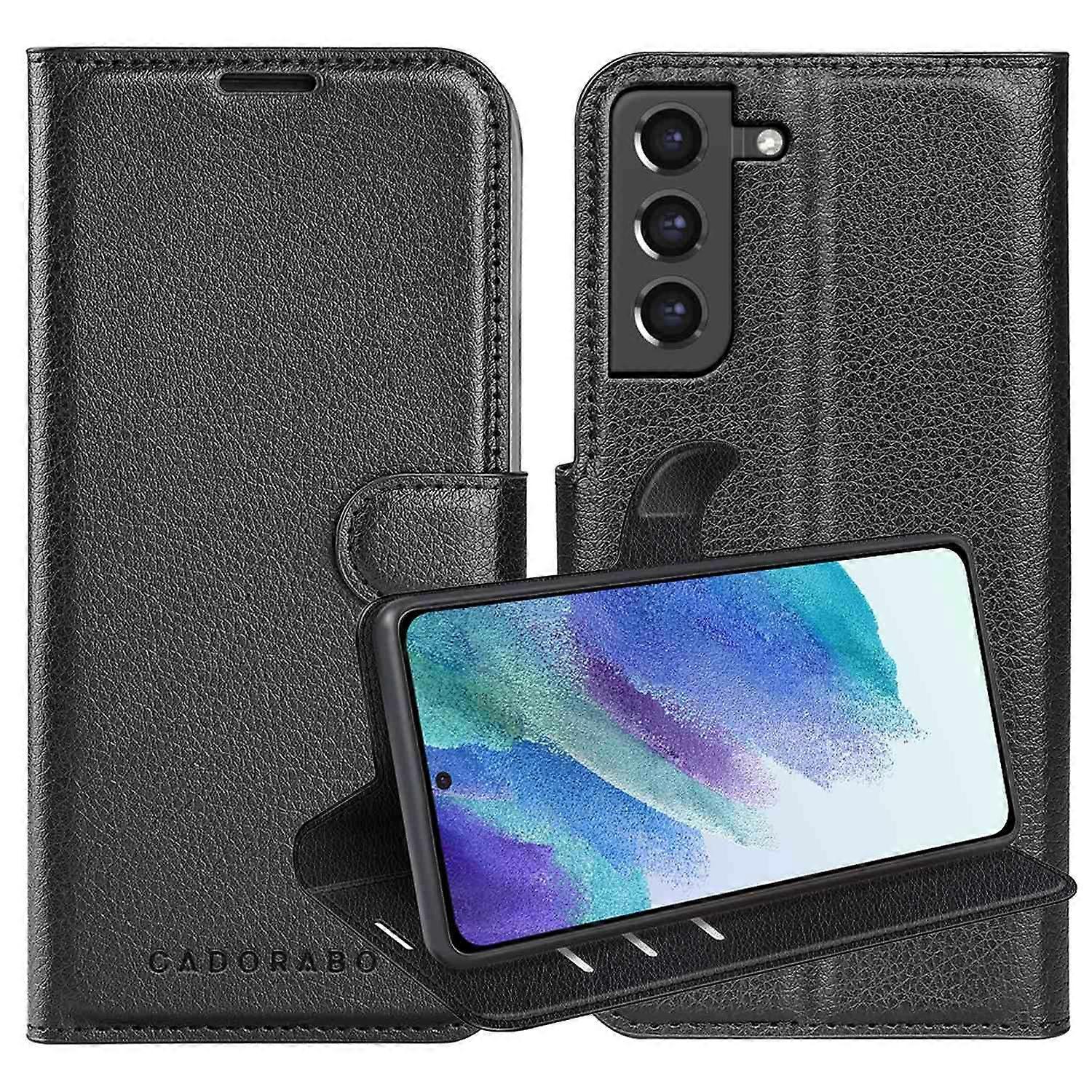 Samsung Galaxy S21 FE Case - Protective Case with Card Slots and Stand Function