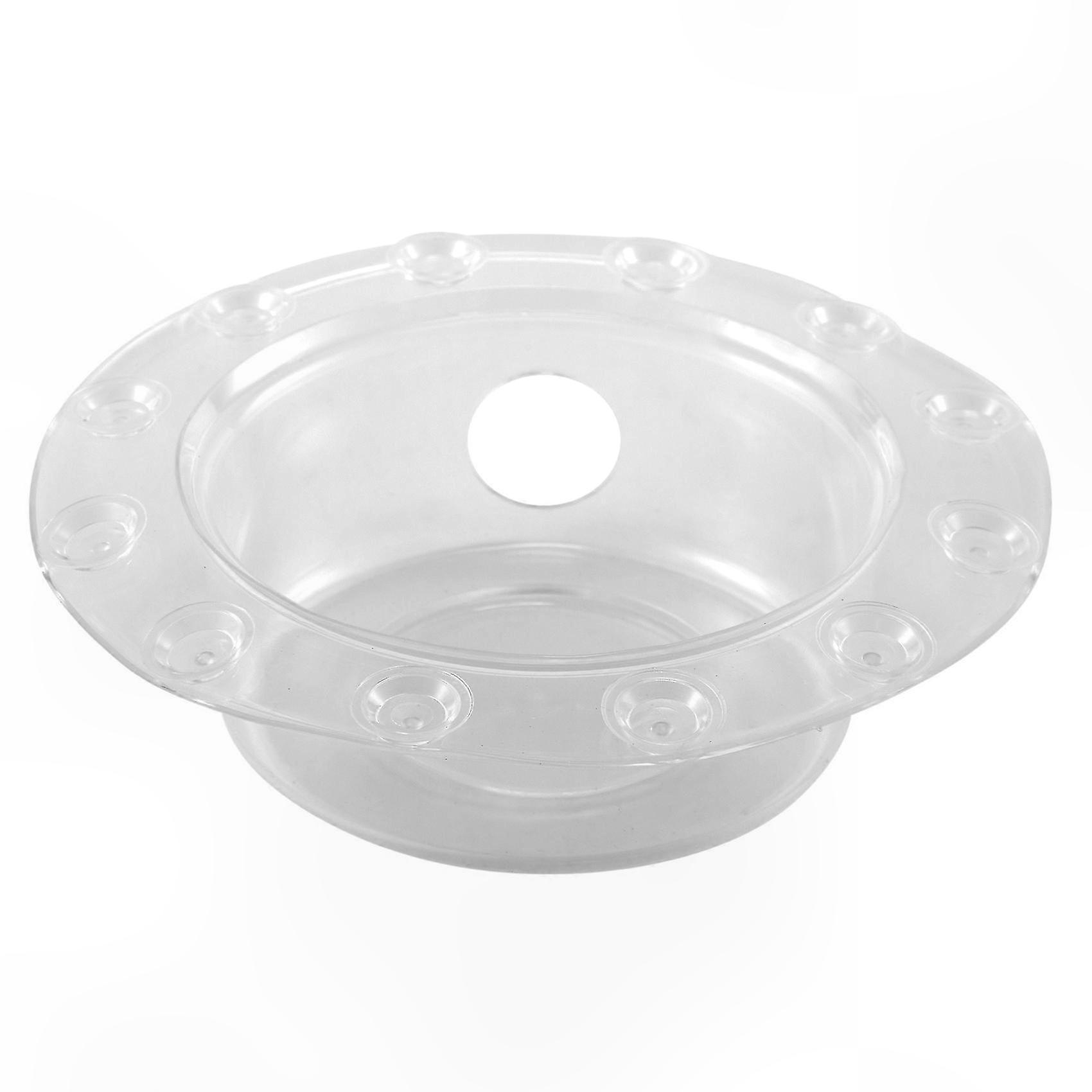 Bathtub Overflow Cover with Suction Cup Seal for Deeper Baths and Bathroom Use