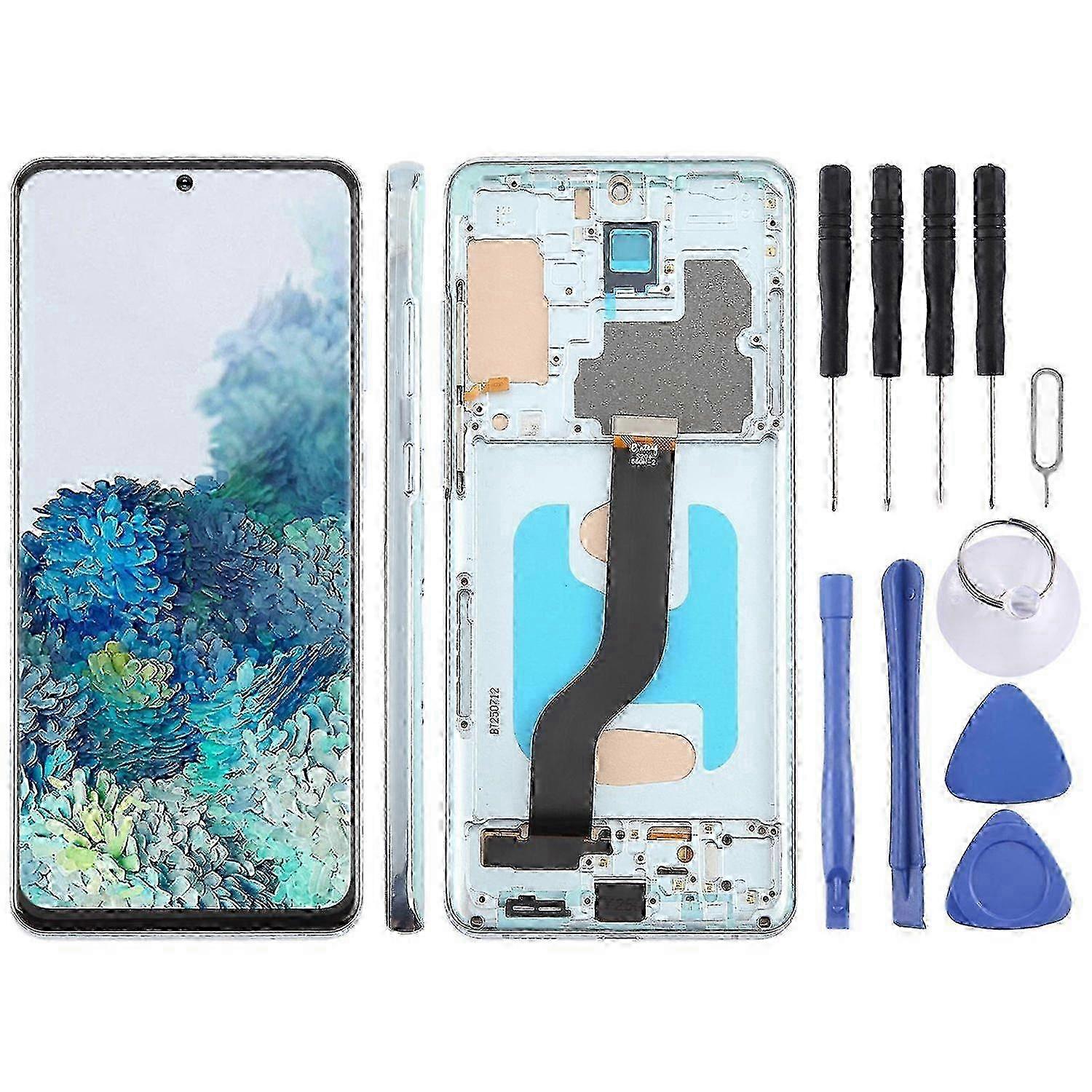 For Galaxy S20+ SM-G985F 6.58 inch TFT LCD with Frame