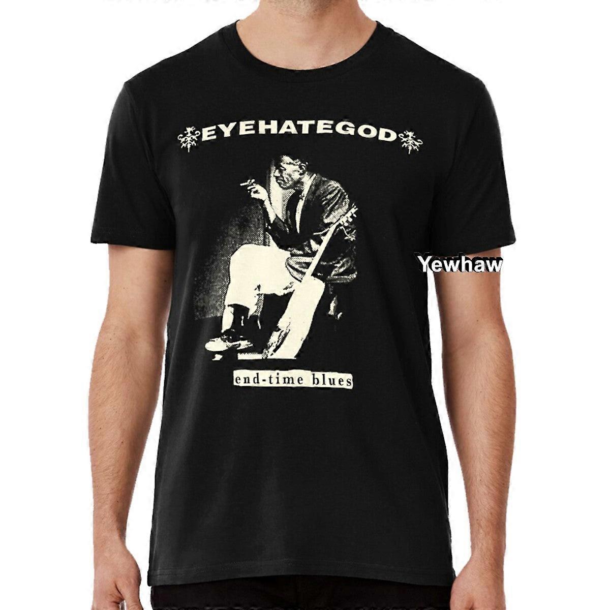 חולצת טי בסגנון רטרו של להקת מטאל משנות ה-90 של Eyehategod Ehg ג'ימי באוור מייק וויליאמס