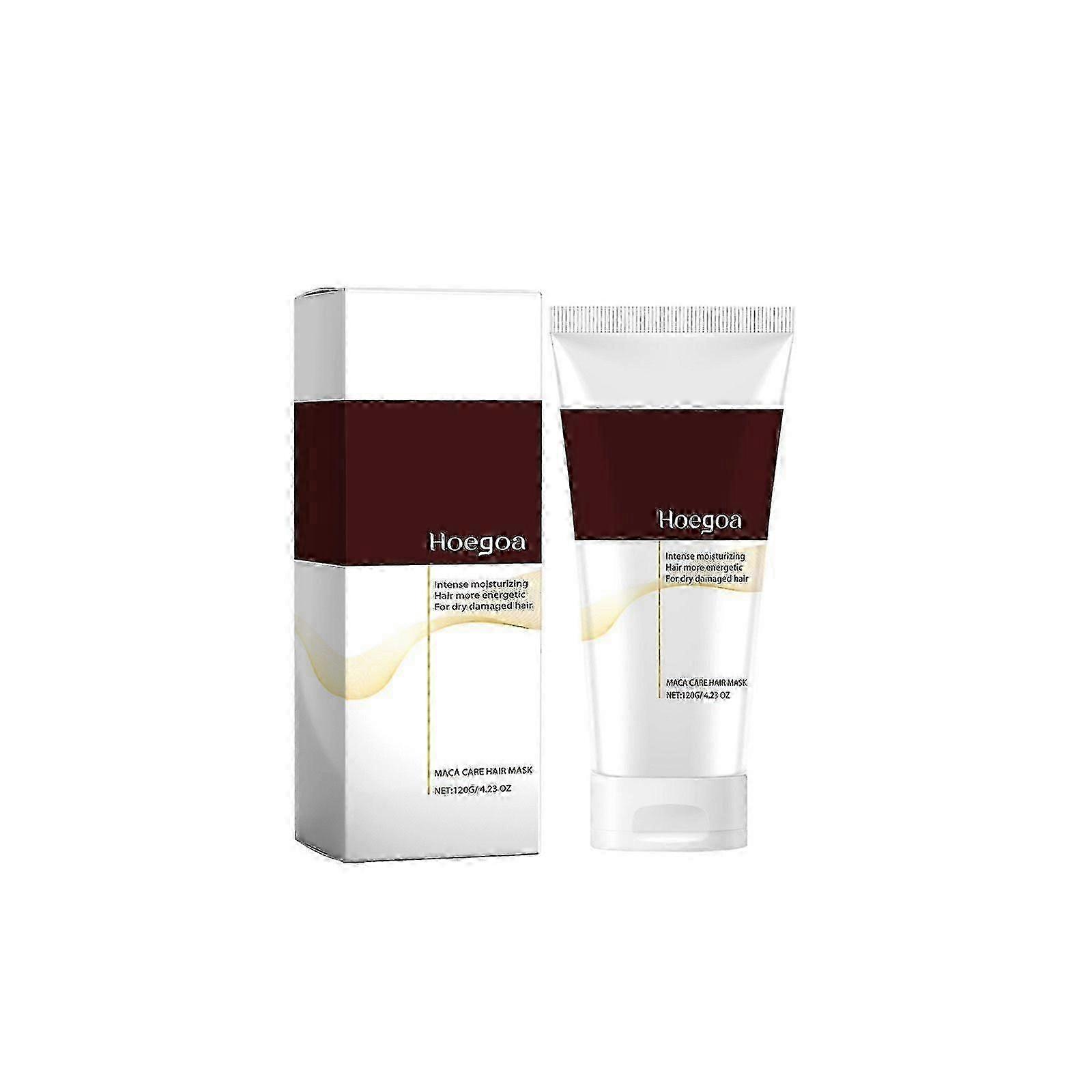 Hoegoa Moisturizing and nourishing hair mask Deep hydrating and smoothing hair enhancement elastic and shiny moisturizing mask